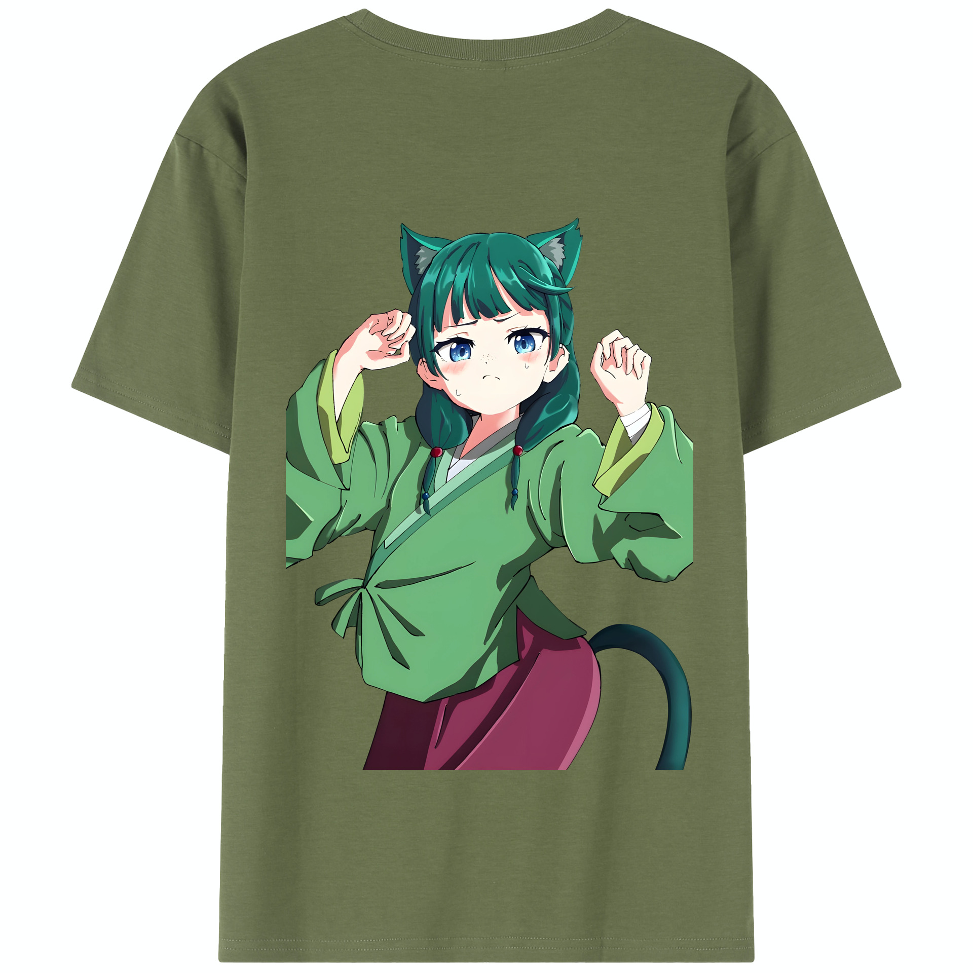 （画像用） 薬屋のひとりごと The Apothecary Diaries 綿100％半袖Tシャツ（背面プリント）